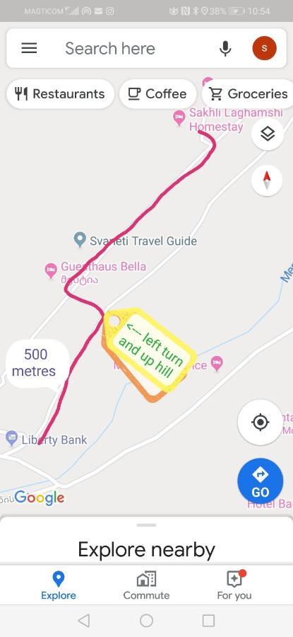 梅斯蒂亚 萨克利拉哈姆什旅馆酒店 外观 照片